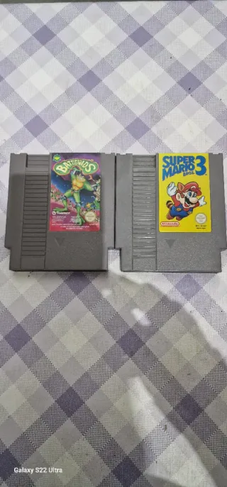 NES Giochi: Super Mario 3 & Battletoads