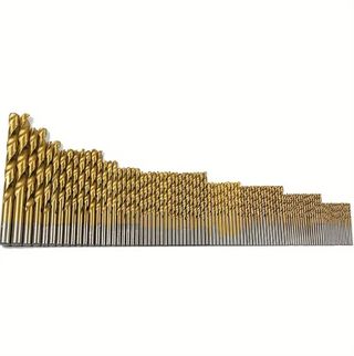 Juego 99 brocas helicoidales de vastago redondo HS