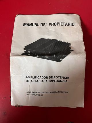 Amplificador Kindher KAP-50 100W Coche