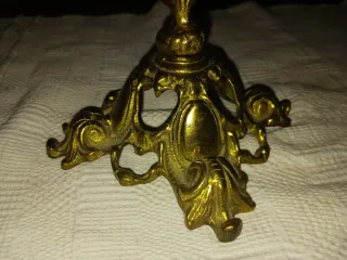 Candelabros antiguos de bronce