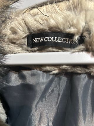 Abrigo de pelo gris comprado en Milán