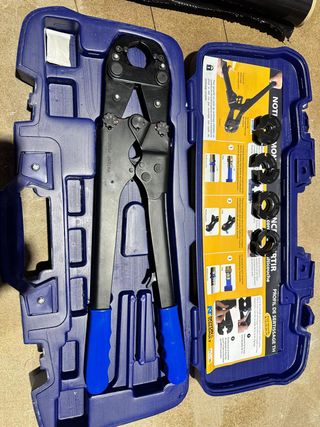 Prensa multicapa fontanería Pex TH