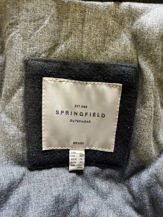 Chaqueta Springfield gris doble botonadura