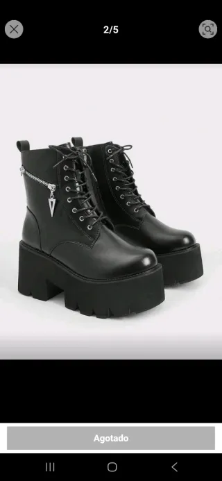 Botines plataforma 38