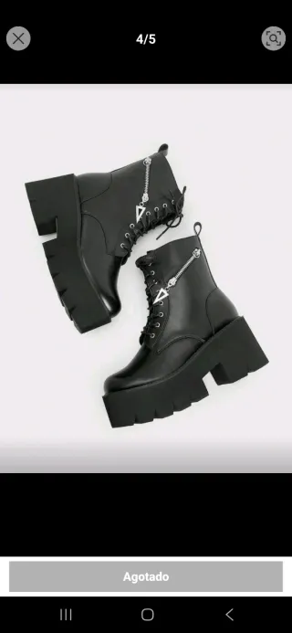 Botines plataforma 38