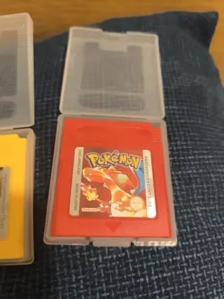 Pokemon Azul, Amarillo y Rojo Game Boy