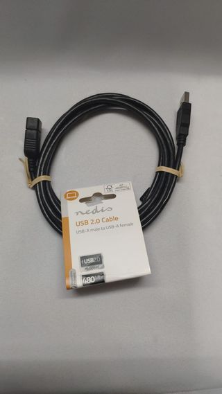 Cable USB 2.0 Nedis A macho a A hembra