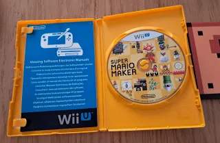 Super Mario Maker Wii U + Libro