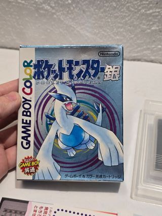 Pokemon Plata con Caja - Game Boy