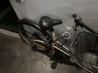 Bicicleta de paseo con cesta