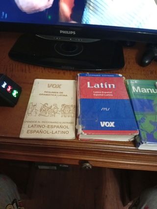 Diccionarios latín y griego