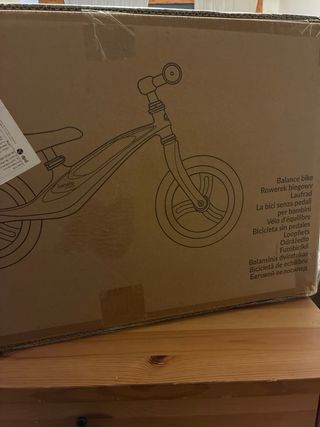 Bicicleta de empuje Lionelo BART amarilla