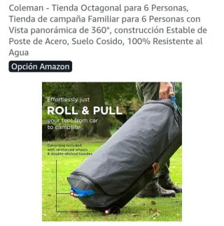 Tienda Coleman Octagonal 6 Personas