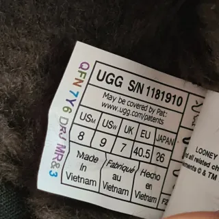 UGG Tasman x Palace x Looney Tunes Black