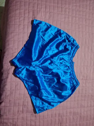 Pantaloncini sportivi blu con logo NR Maradona