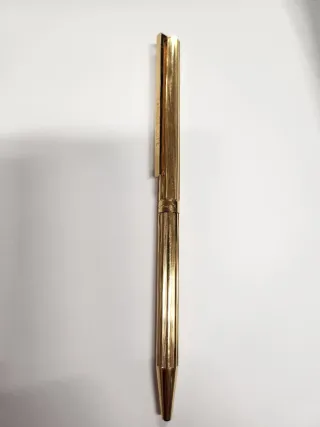 Bolígrafo Dupont Clásic Twist Dorado