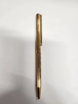 Bolígrafo Dupont Clásic Twist Dorado