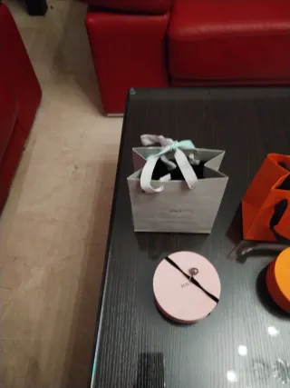 Pendientes Tous Oso Corazón Oro Blanco