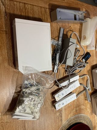 Nintendo Wii Blanca Completa + 18 juegos