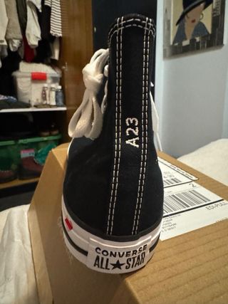 Converse nuevas  SIN ESTRENAR, perdonalizadas