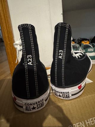 Converse nuevas  SIN ESTRENAR, perdonalizadas