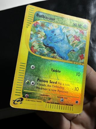 Carta holo reverse Bulbasaur