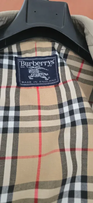 Soprabito Burberry Beige Taglia 46