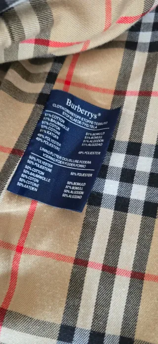 Soprabito Burberry Beige Taglia 46