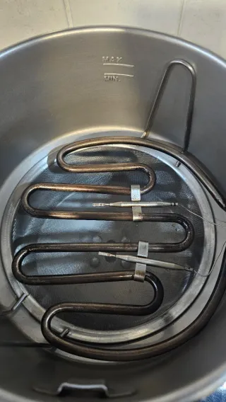 Freidora Movilfit con cesta