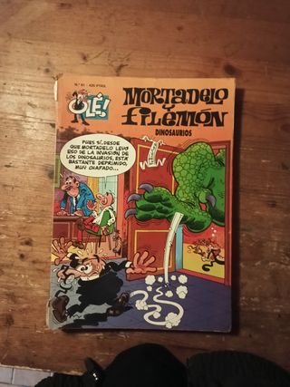 LOTE de 4 tebeos de Mortadelo y Filemón