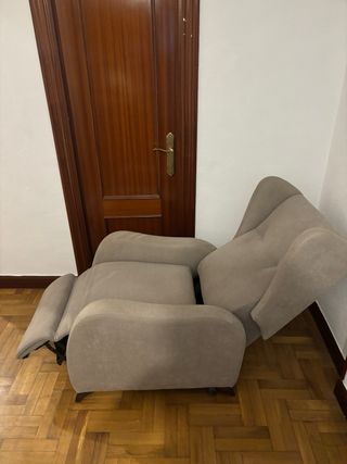 Sillón Reclinable Automático Tela
