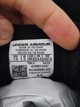 Under Armour HOVR Infinite 5 Mujer T.38.5