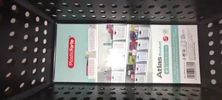 Cesta organizadora negra de plástico