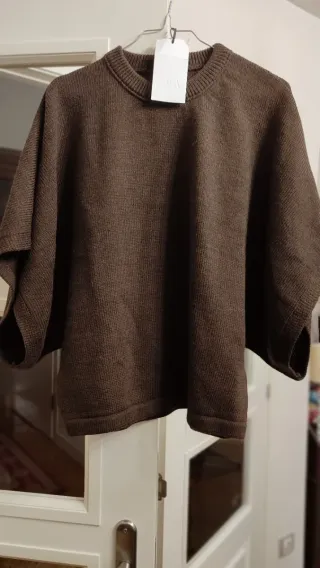 Jersey lana Zara marrón