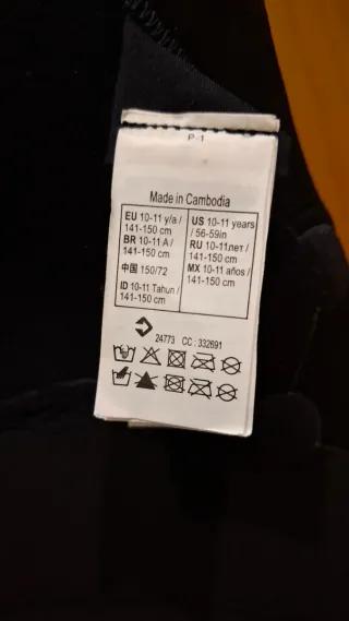 Neopreno surf 4/3 niños 10/11 años