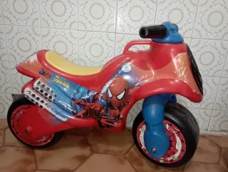 Moto Spiderman para niño