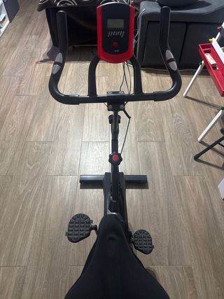 Bicicleta Estática Deportiva Negra