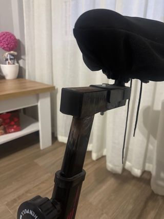 Bicicleta Estática Deportiva Negra