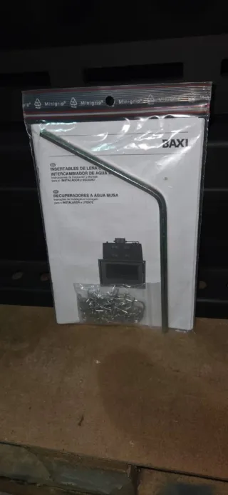 Chimenea Baxi Hidroestufa NUEVA