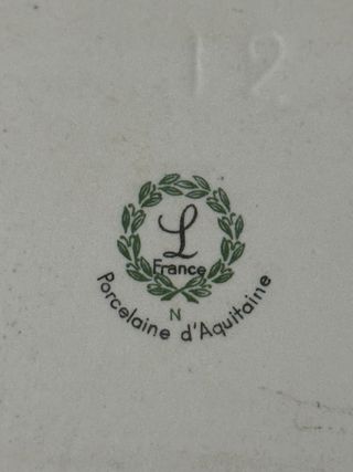 Vassoio ovale porcellana con rose