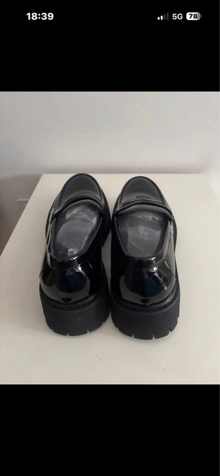 Mocasines negros nuevos chica