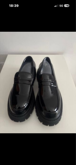 Mocasines negros nuevos chica