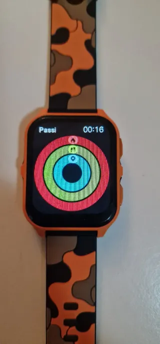 Smartwatch Colmi P73 Arancione Camouflage