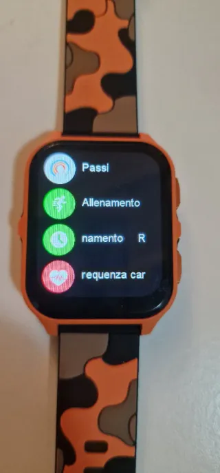 Smartwatch Colmi P73 Arancione Camouflage