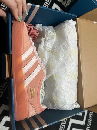 Adidas Bad Bunny Gazelle Indoor Naranja/Rosa Talla