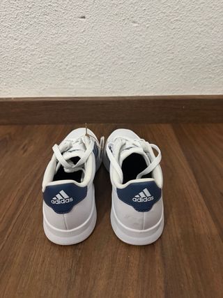 Zapatillas Adidas Breaknet 2.0 Blancas y Azules
