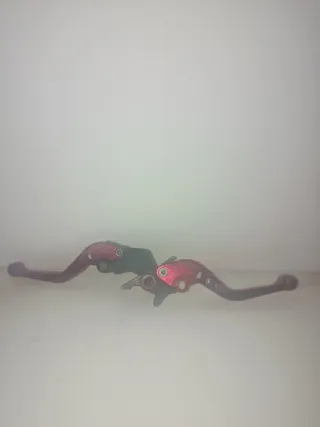 Manetas de Freno y Embrague Rojas