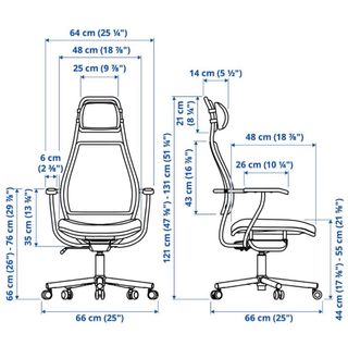 Silla de escritorio IKEA – Verde