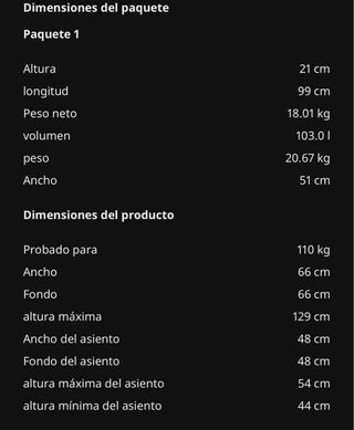 Silla de escritorio IKEA – Verde