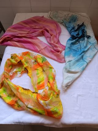 Set 3 foulard Castel multicolor